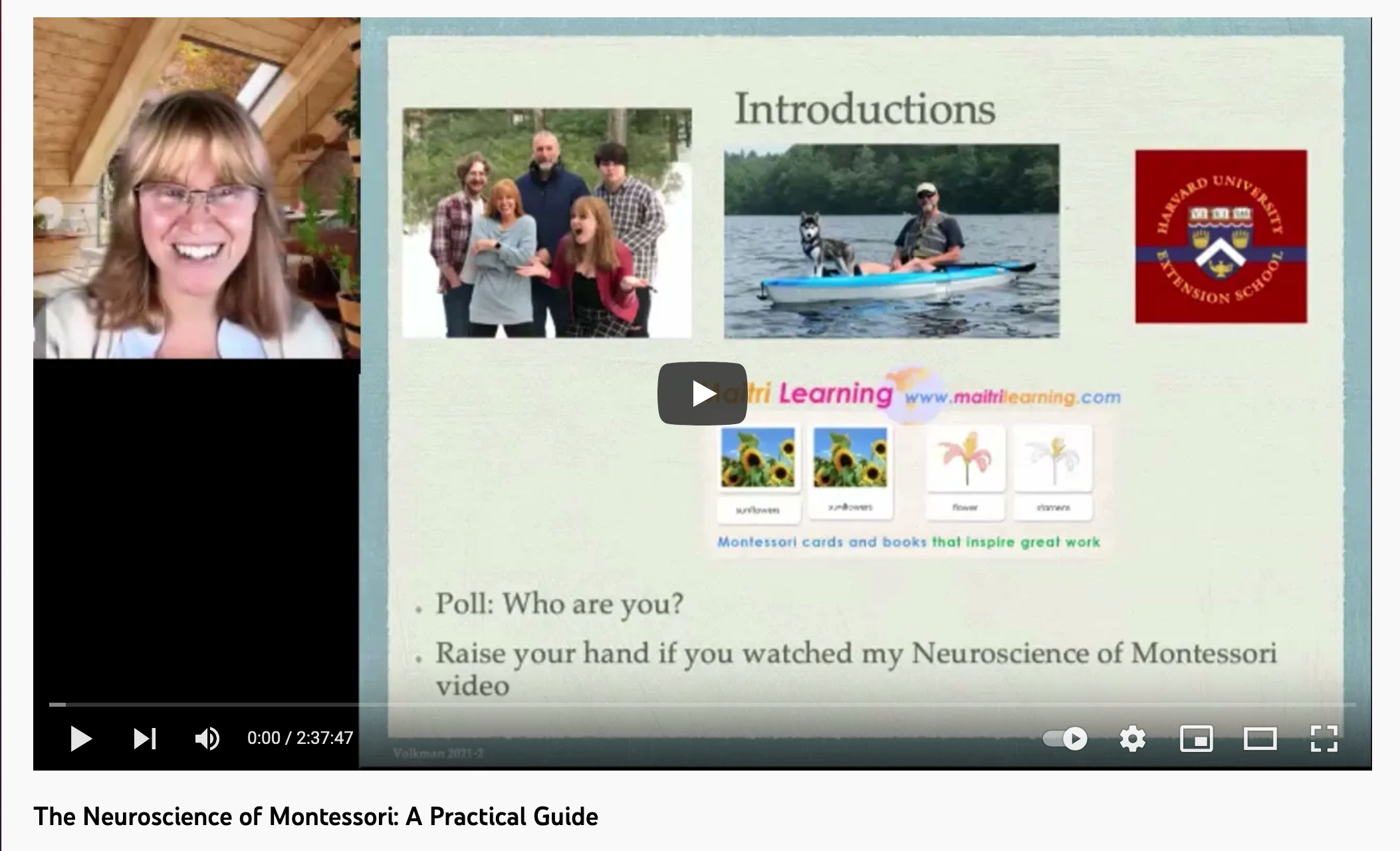 Video of Michigan Montessori Conference 2021 is live!