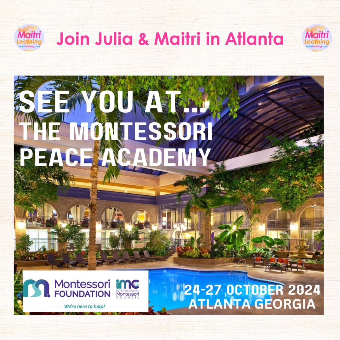 Julia Presenting/Maitri exhibiting at The Peace Academy Conference