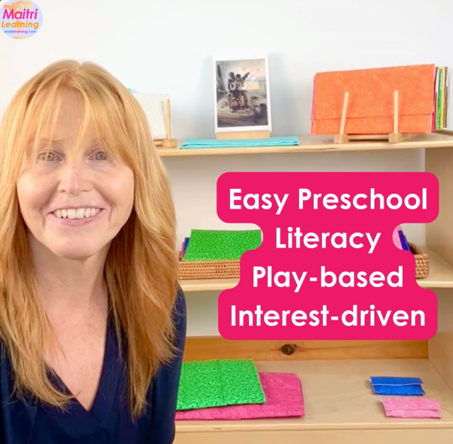 Easy Preschool Literacy: Play-based, Interest-driven