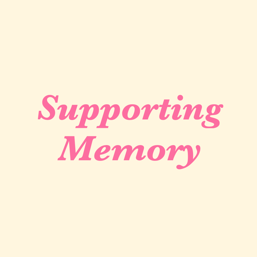 supporting memory in early childhood
