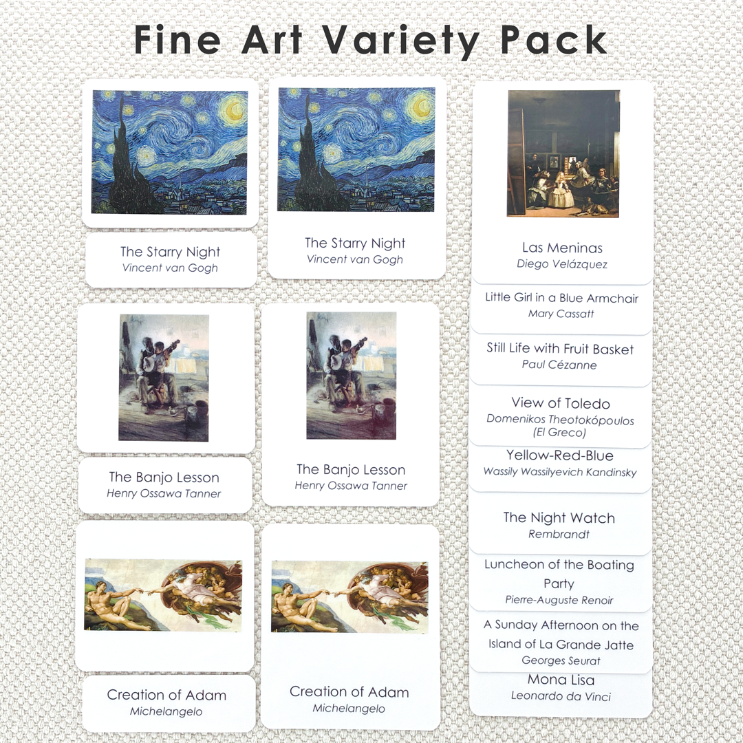Fine Art 3-Part Reading