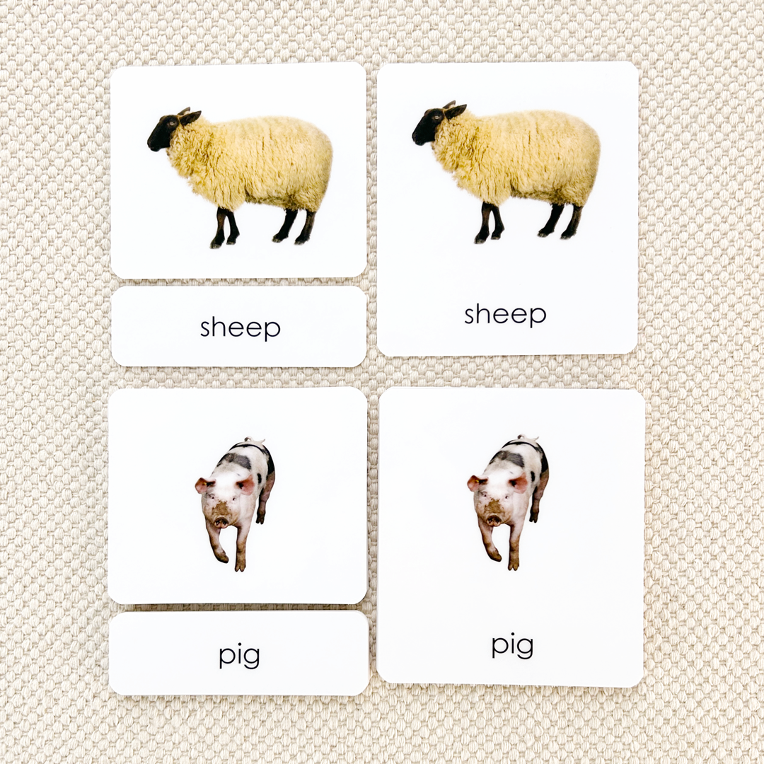 Farm Animals (Adult) 3-Part Reading