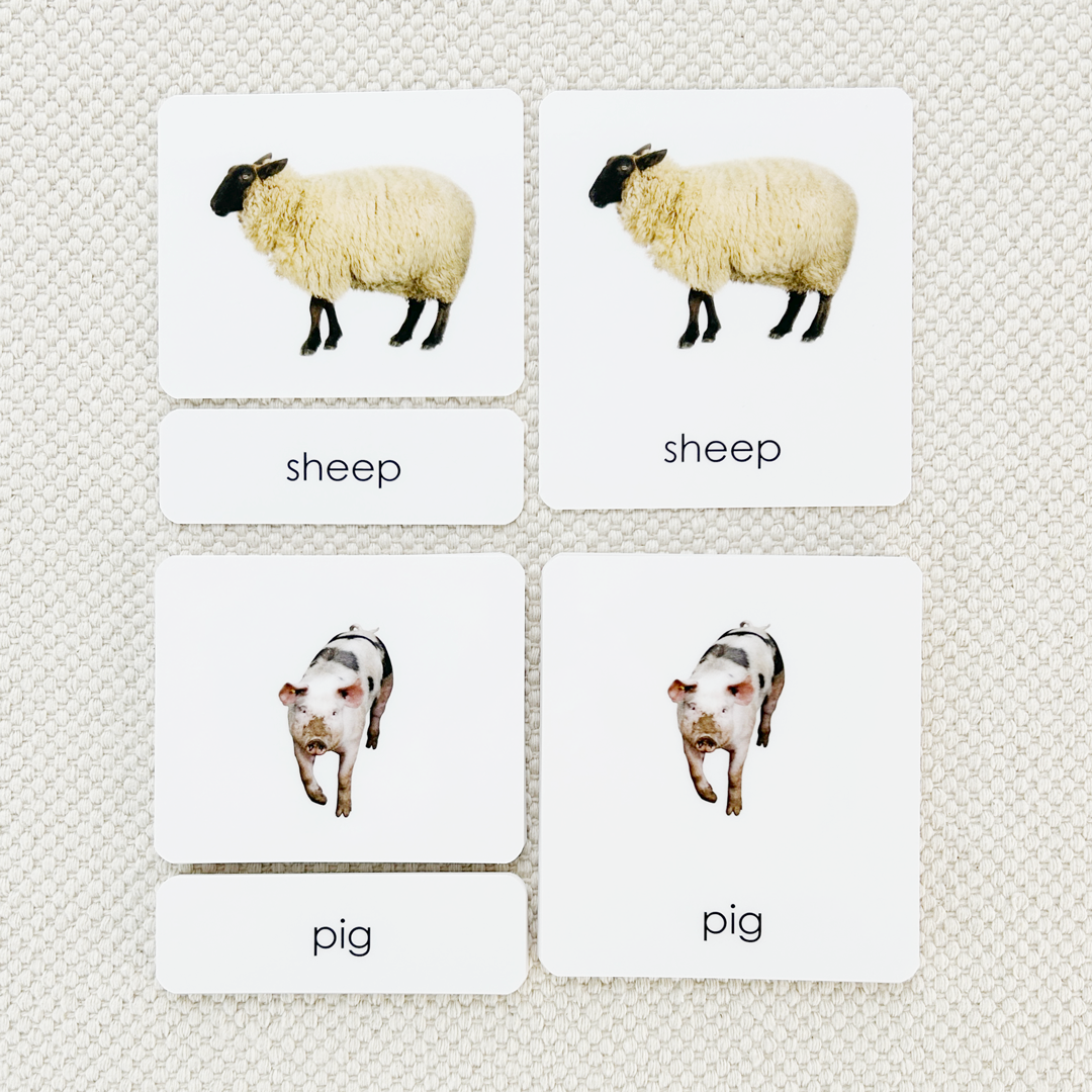 Farm Animals (Adult) 3-Part Reading