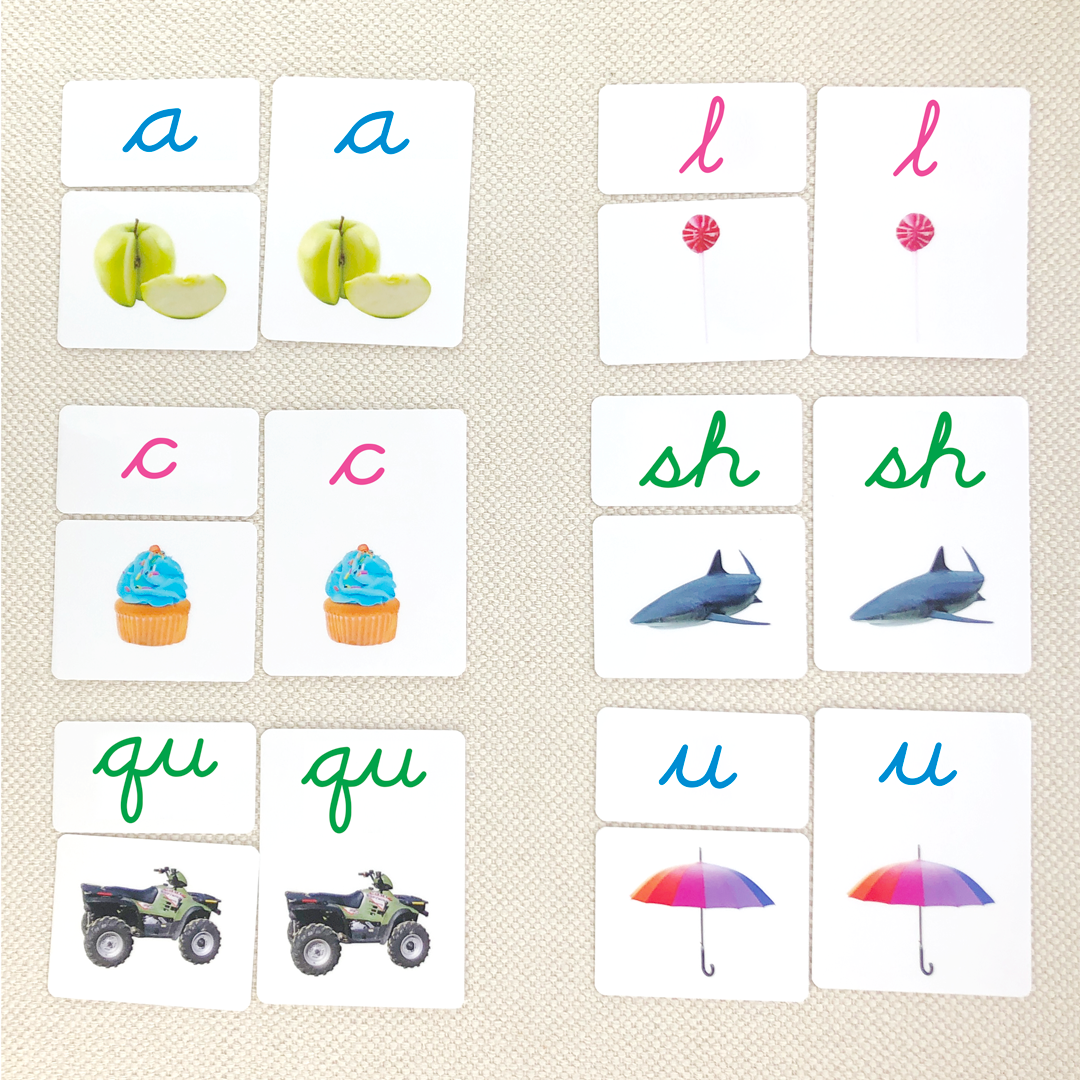 3-Part Letter Sound Cards