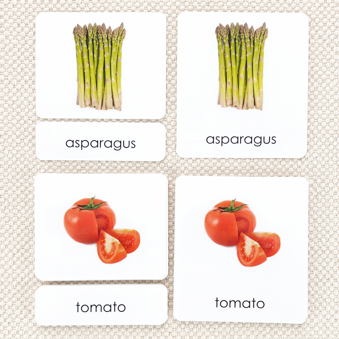 Vegetables 3-Part Reading
