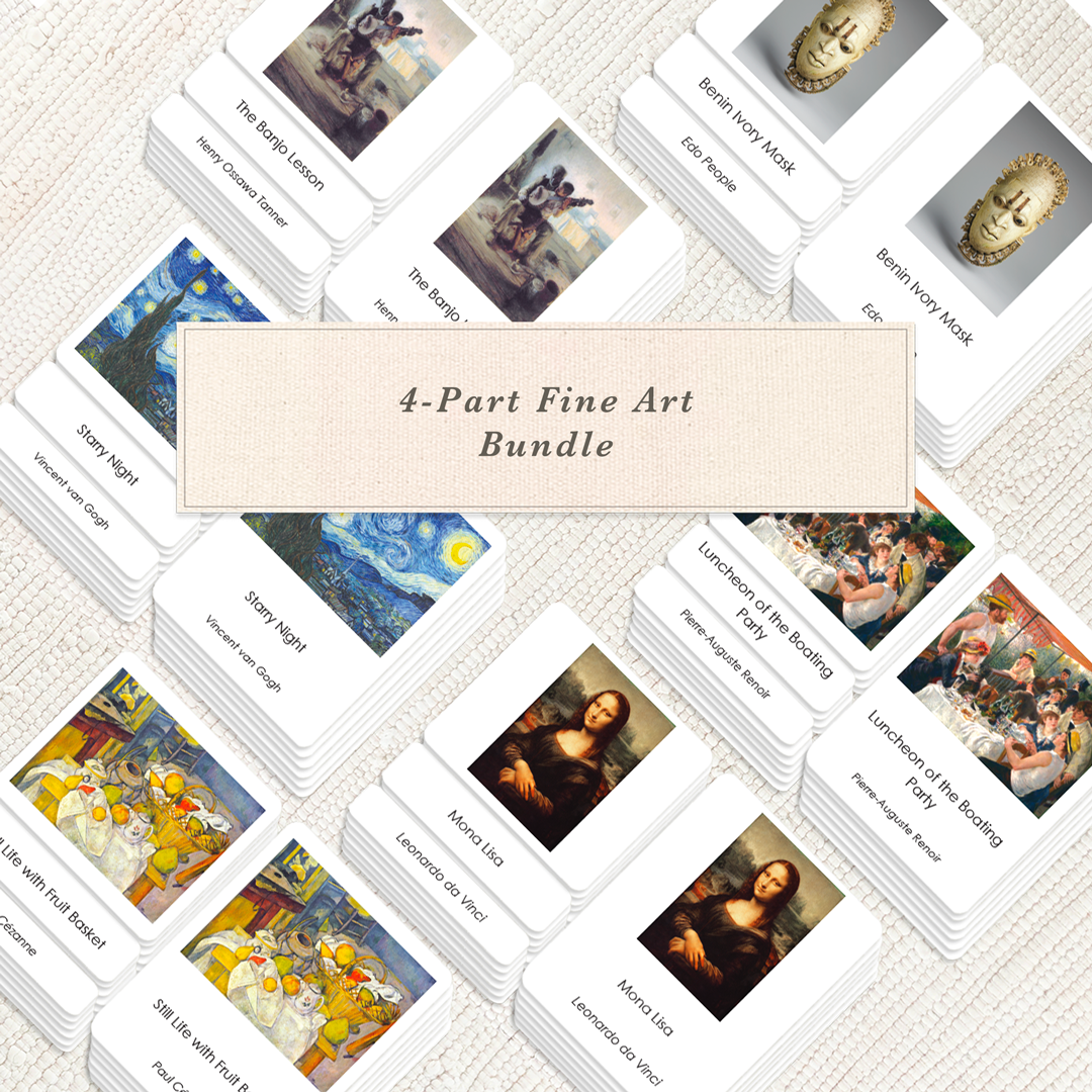 Fine Art 4-Part Cards - Maitri Learning