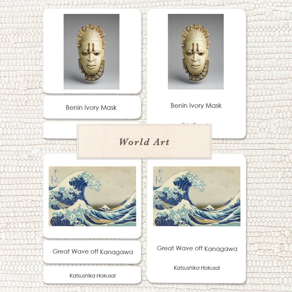 Fine Art 4-Part Cards - Maitri Learning
