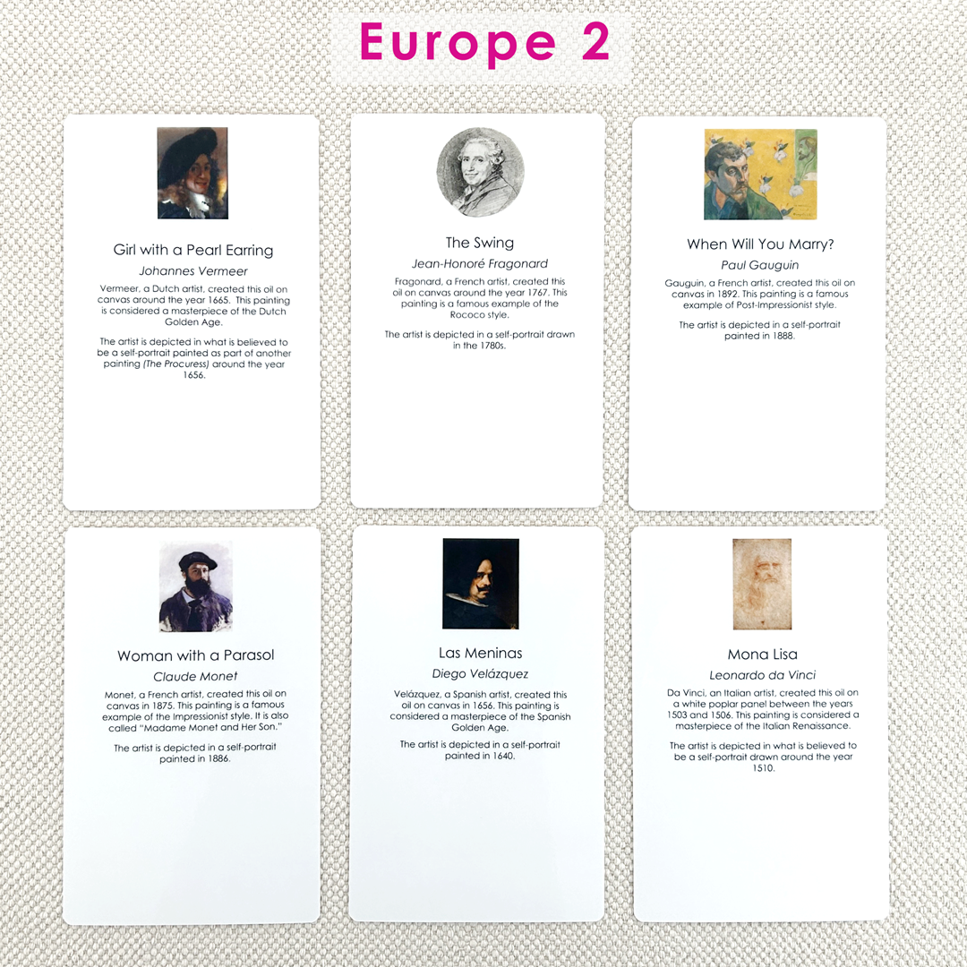 Fine Art Display Cards