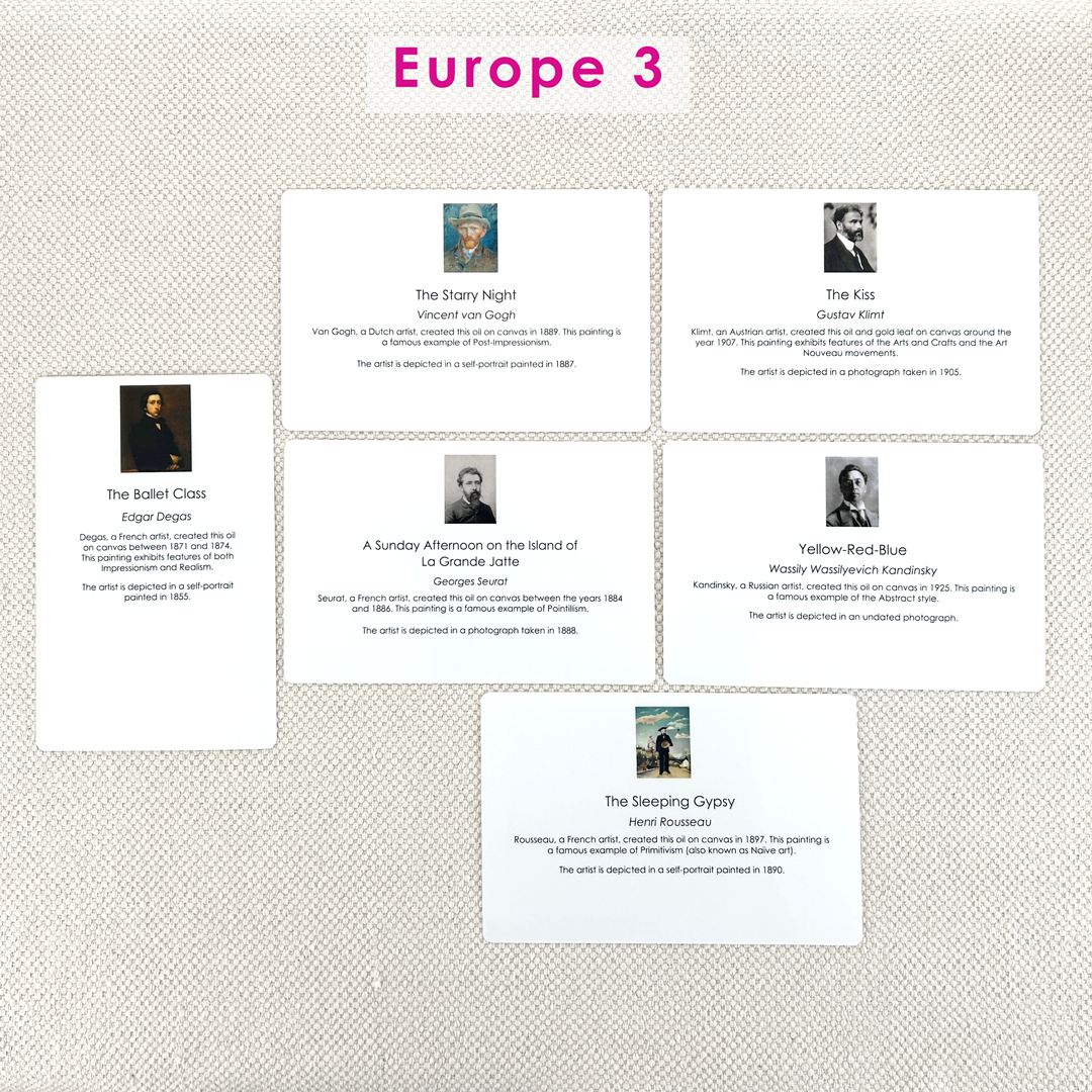 Fine Art Display Cards