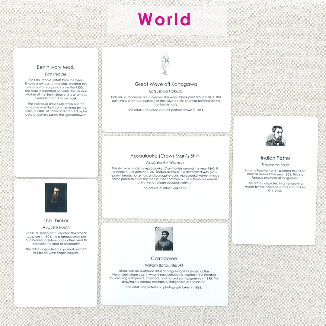 Fine Art Display Cards