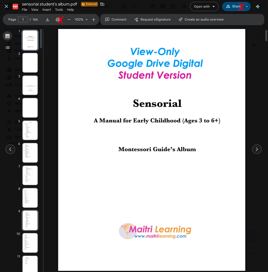 Sensorial Album (EC)