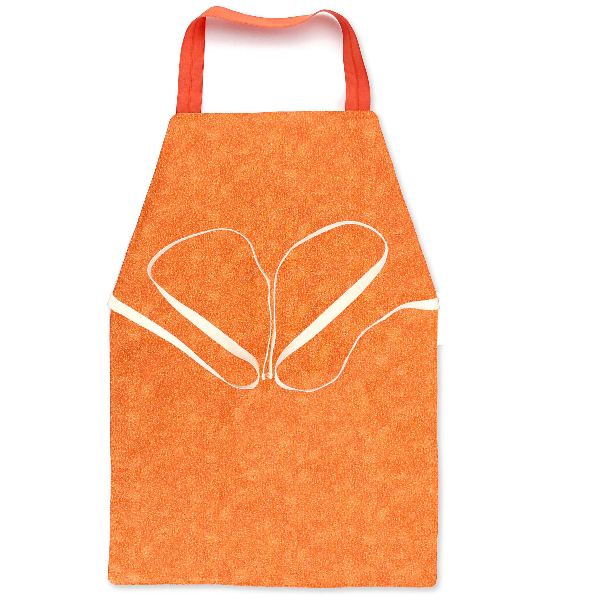 Orange Cloth Apron - Maitri Learning