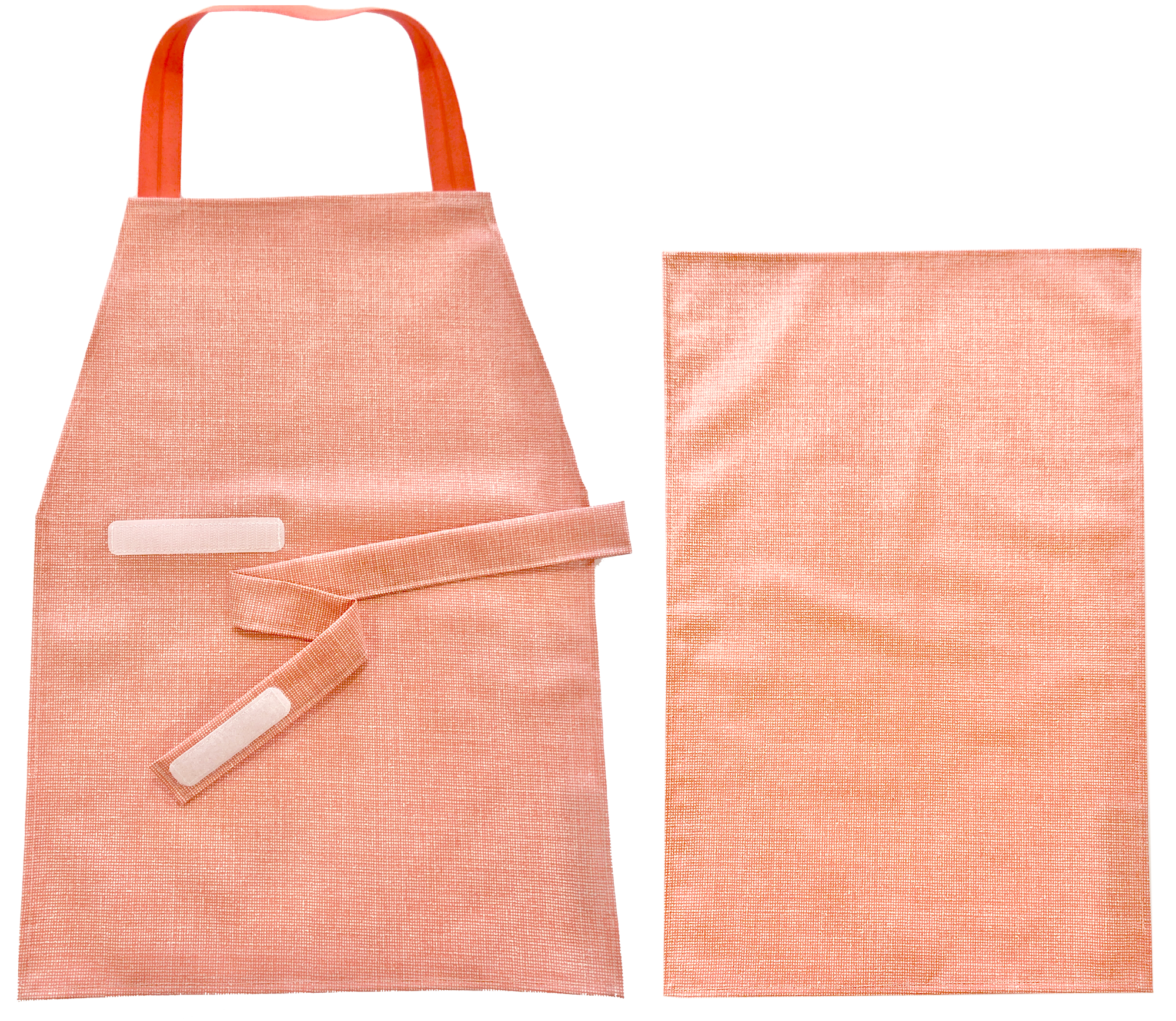 Imperfect Papaya Orange Aprons - Maitri Learning