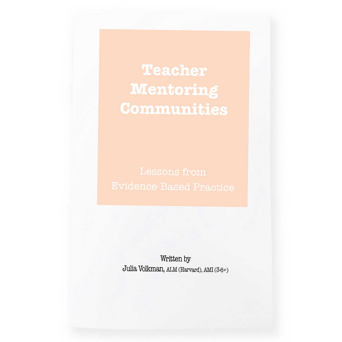 Teacher Mentoring Communities - Maitri Learning