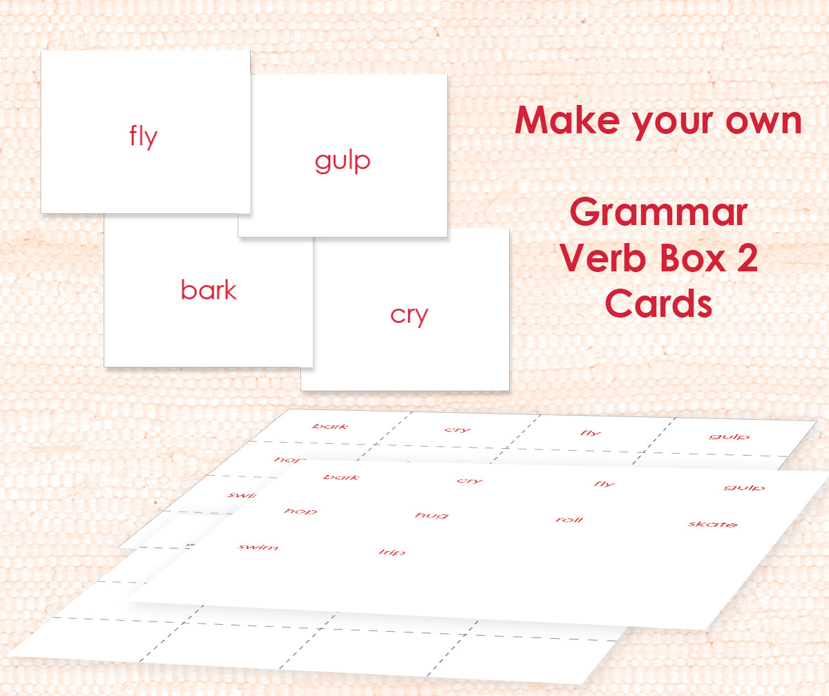 Grammar Step 7: The Verb (Charades) Digital - Maitri Learning