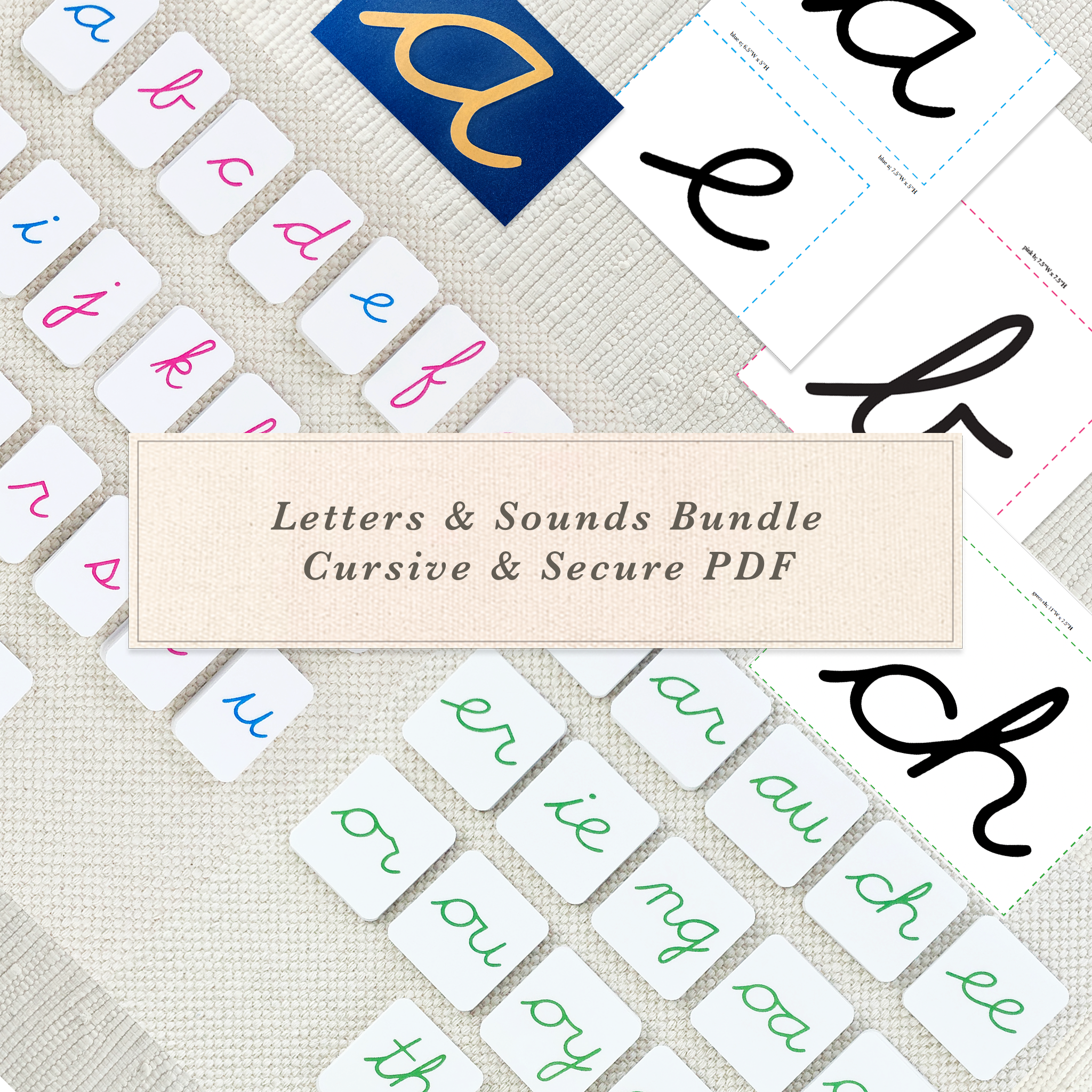 Letters & Sounds Bundle - Maitri Learning