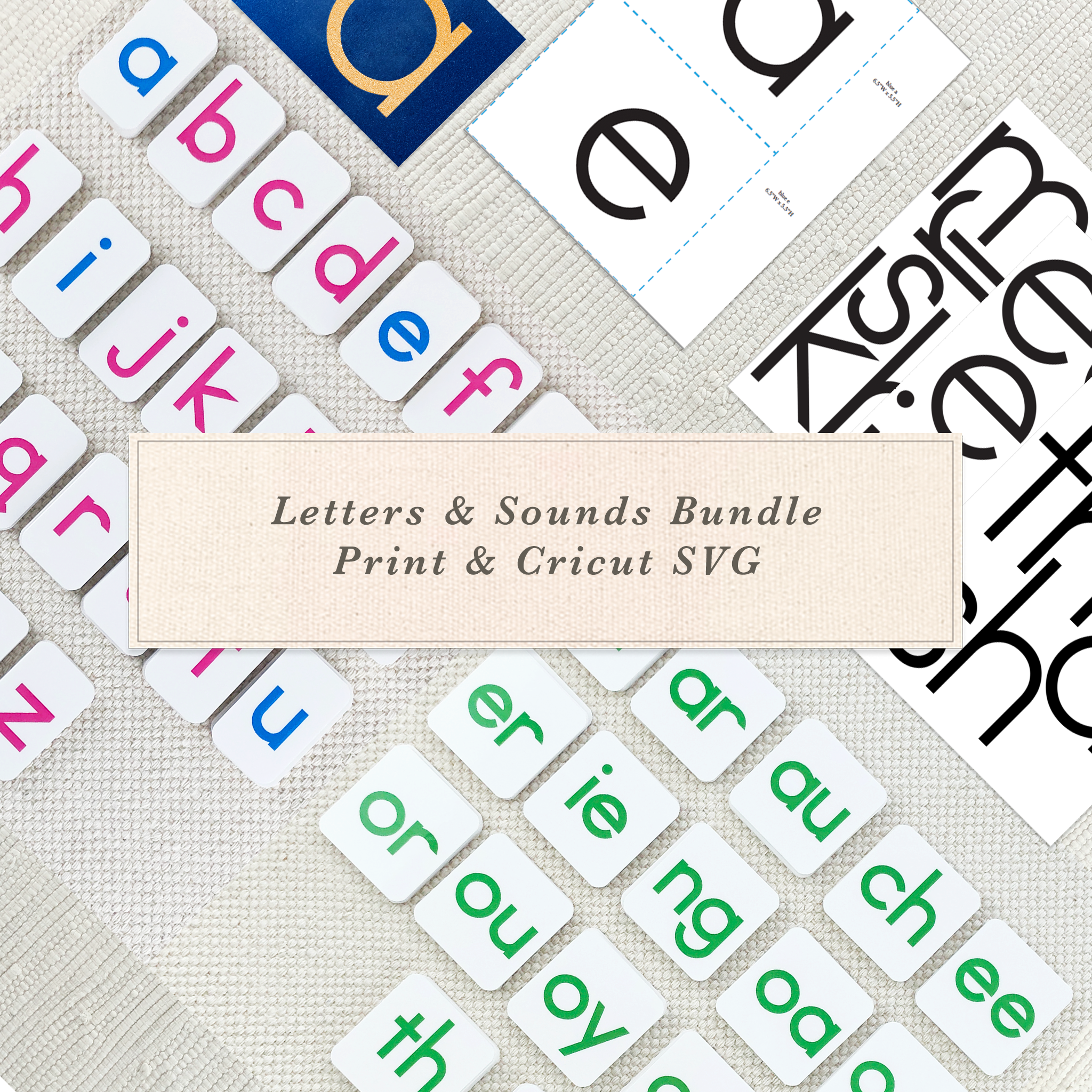 Letters & Sounds Bundle - Maitri Learning