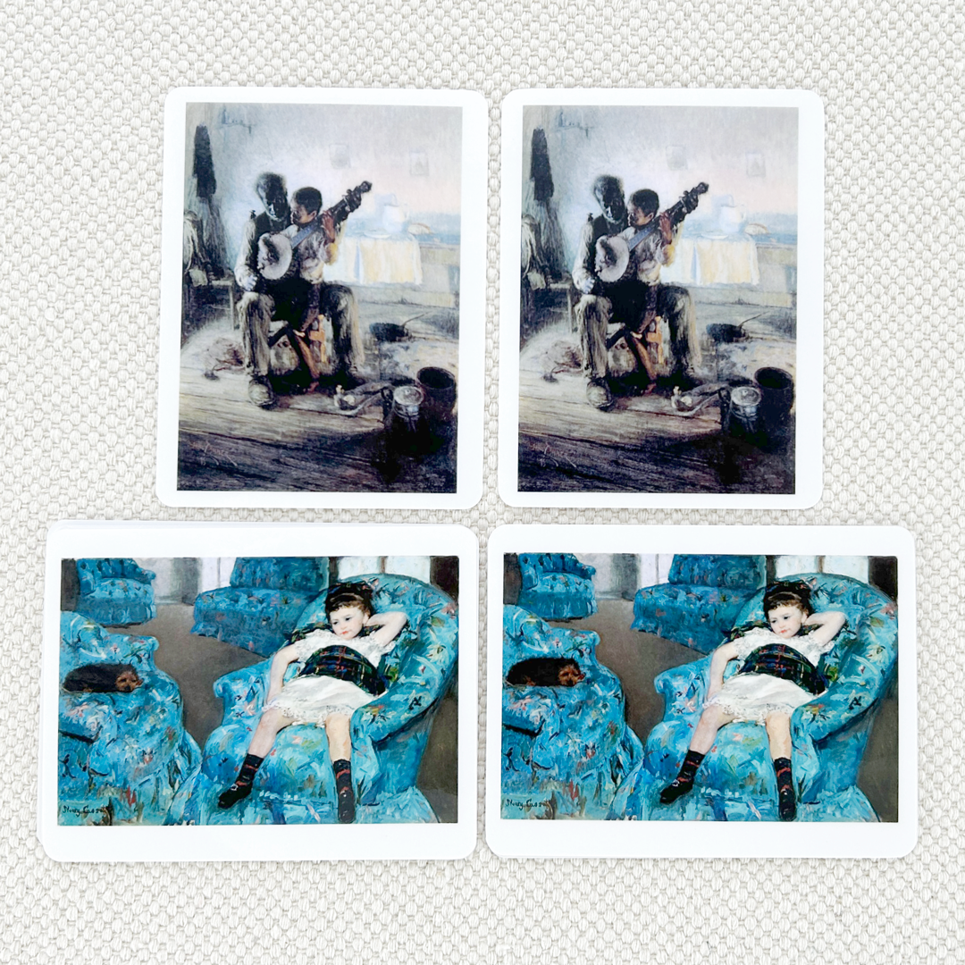 Fine Art Matching Cards