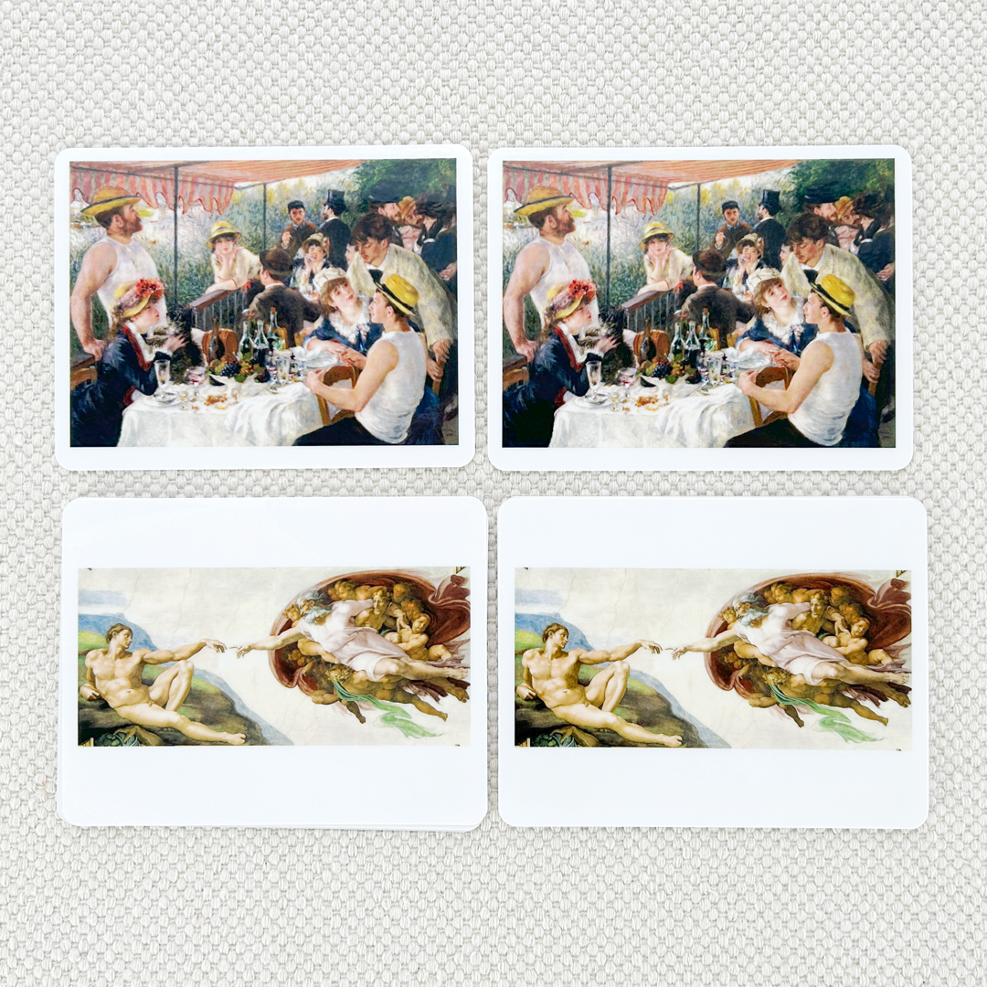 Fine Art Matching Cards
