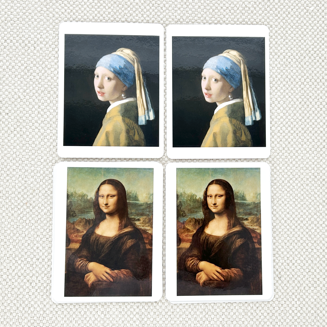 Fine Art Matching Cards