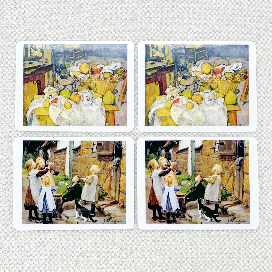 Fine Art Matching Cards
