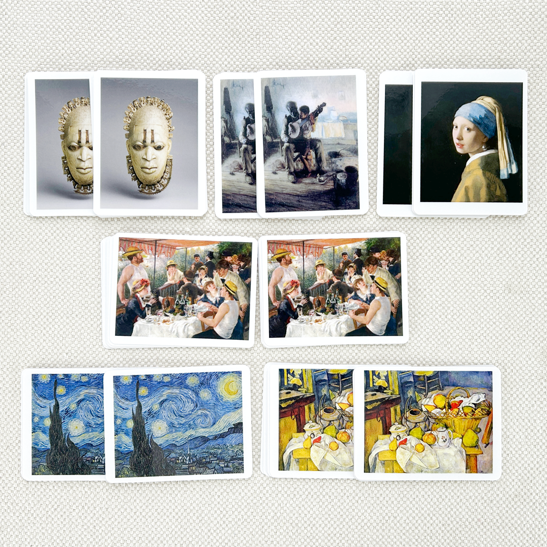 Fine Art Matching Cards