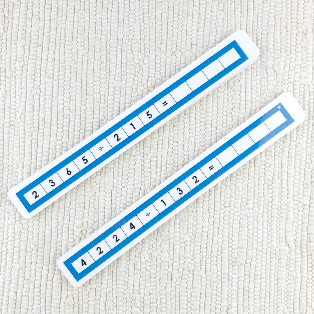 Long Division Equations - Maitri Learning
