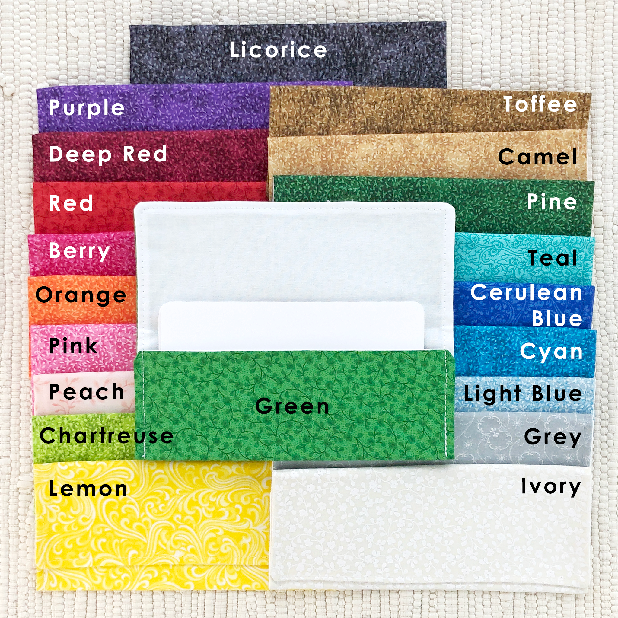 Long Fabric Organizers for Classroom Organization set