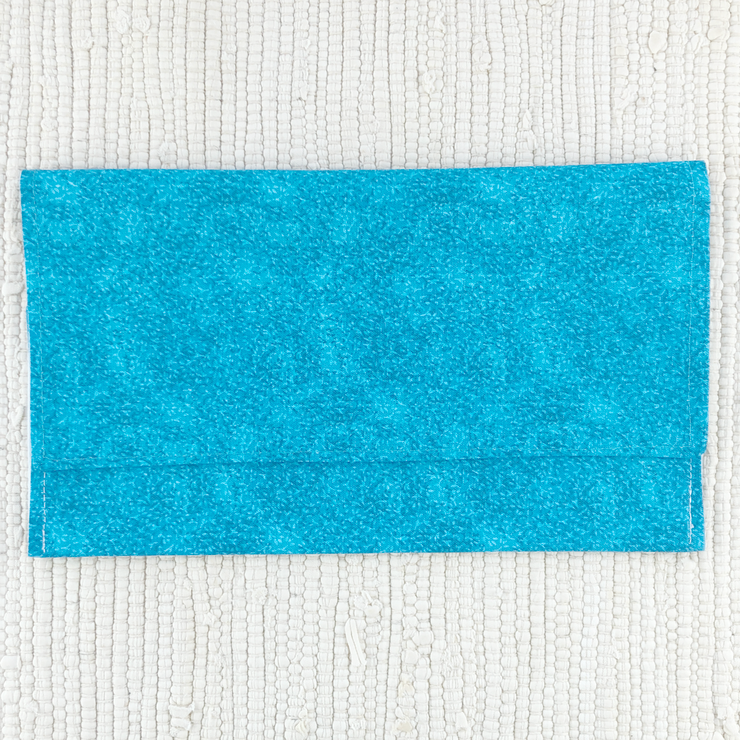 cyan blue X-Large Fabric Organizer for Classroom Organization