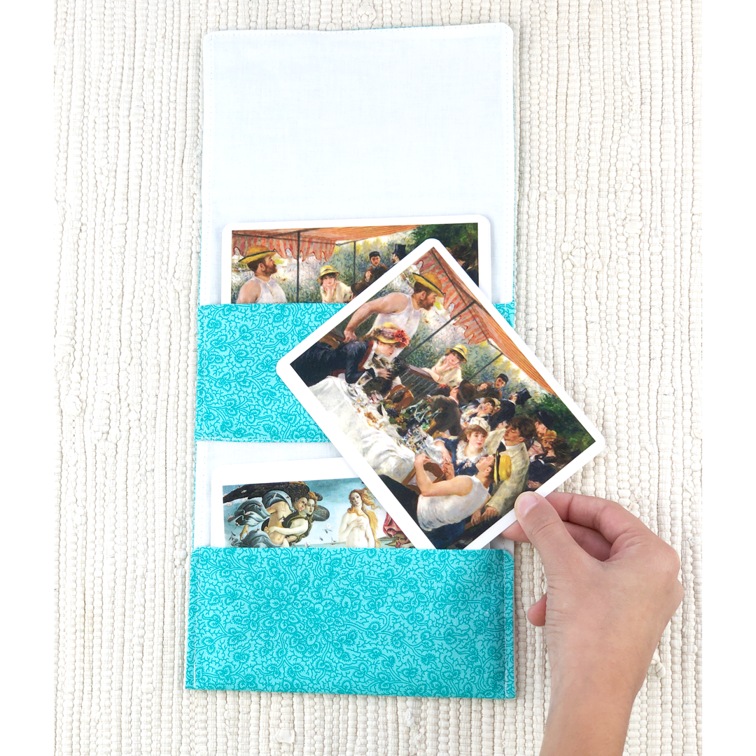 Large 2-pocket Fabric Organizers for Classroom Organization