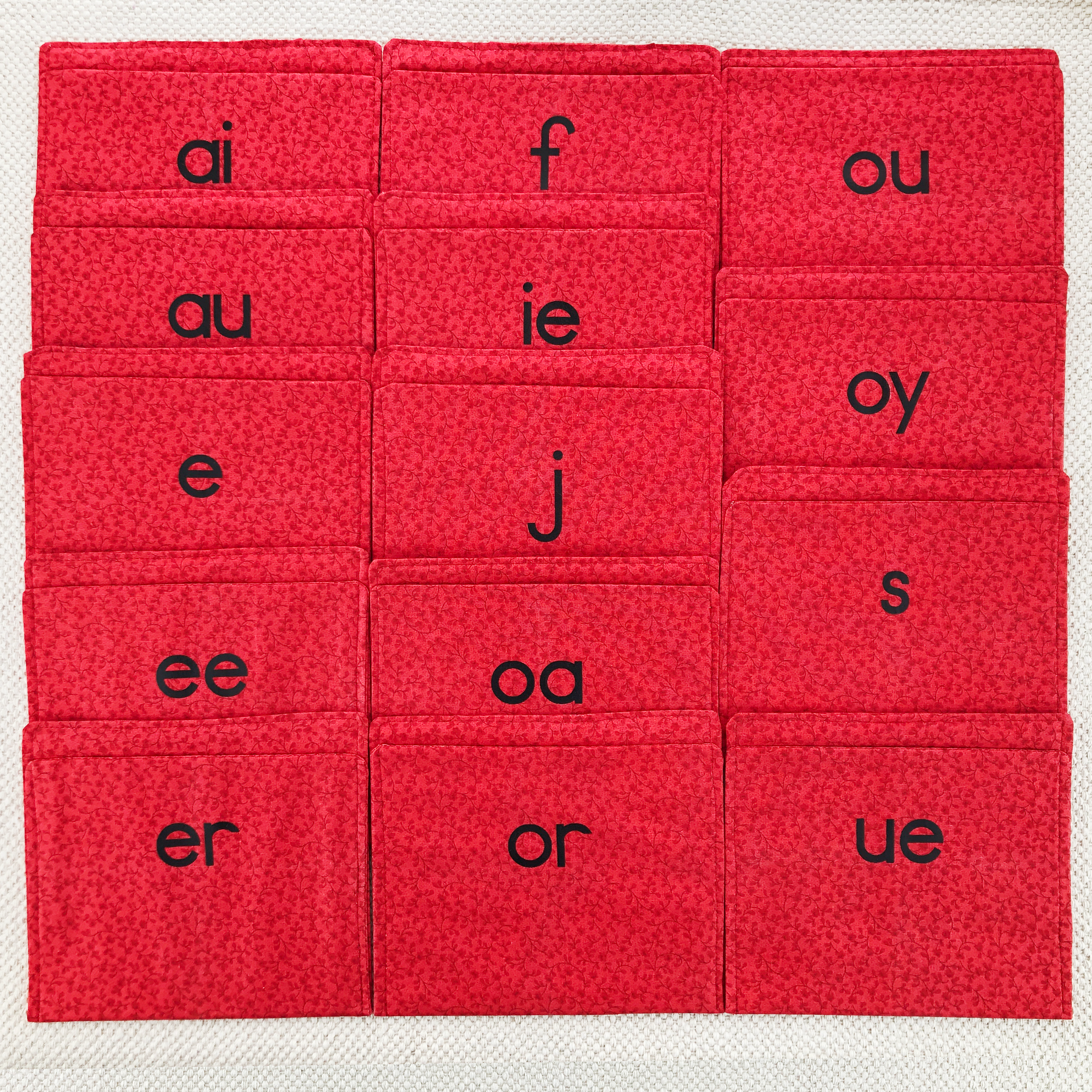 Red Cloth Folder - Maitri Learning