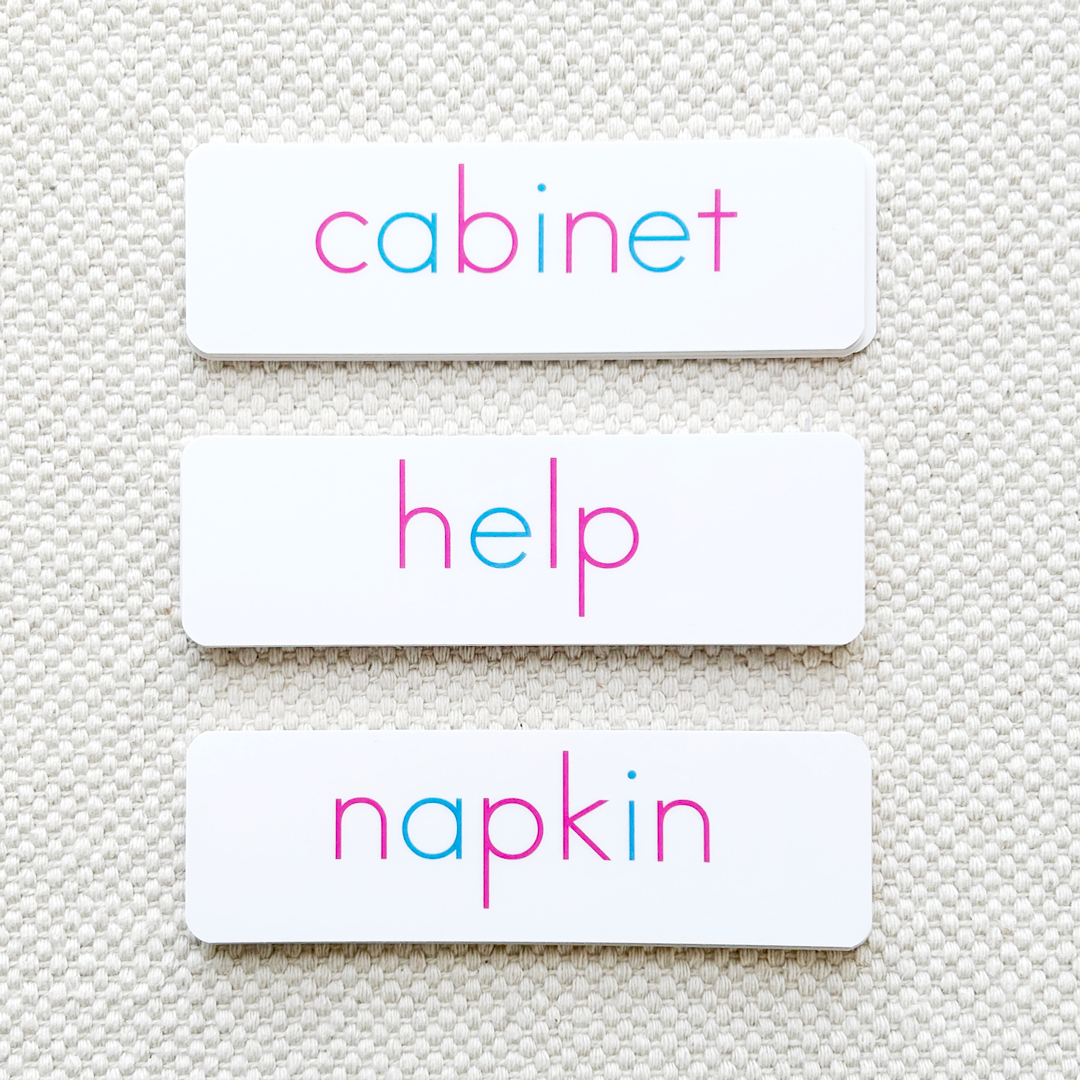 Phonetic Word Cards