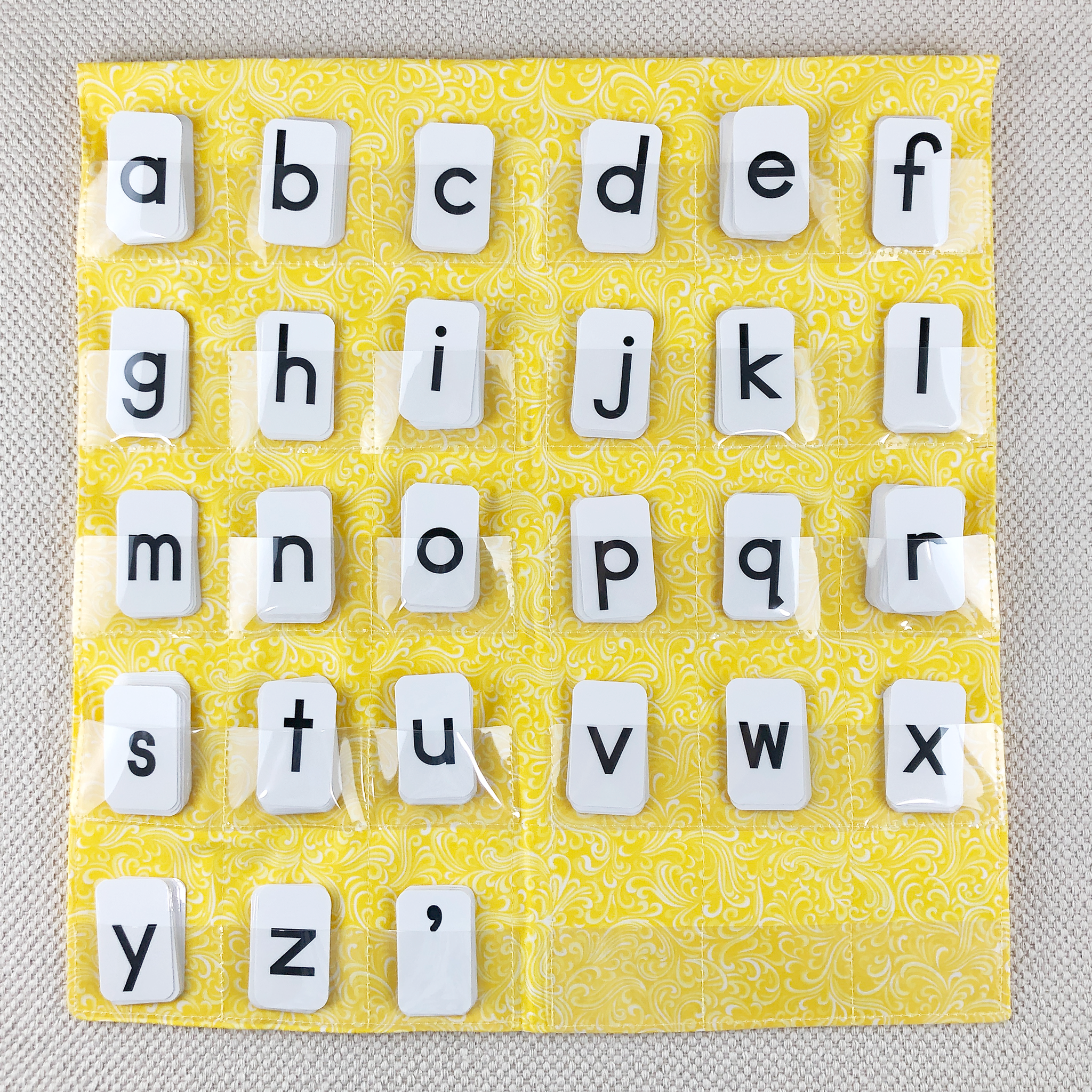 Alphabet Pocket Charts - Maitri Learning