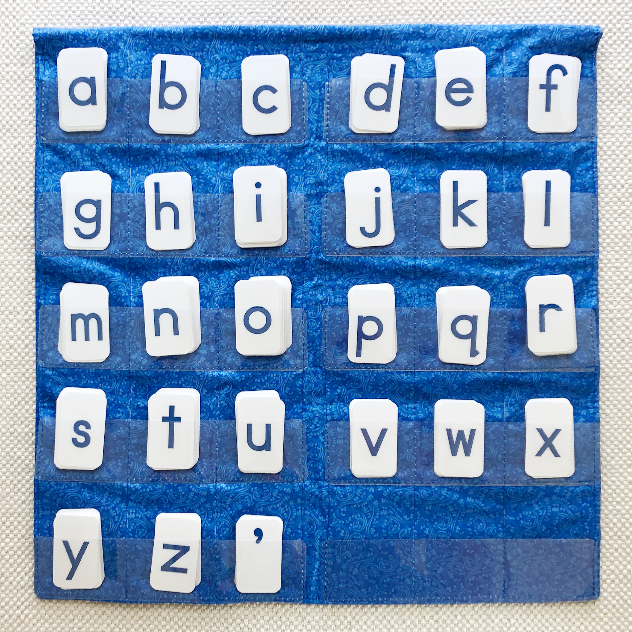 Alphabet Pocket Charts - Maitri Learning