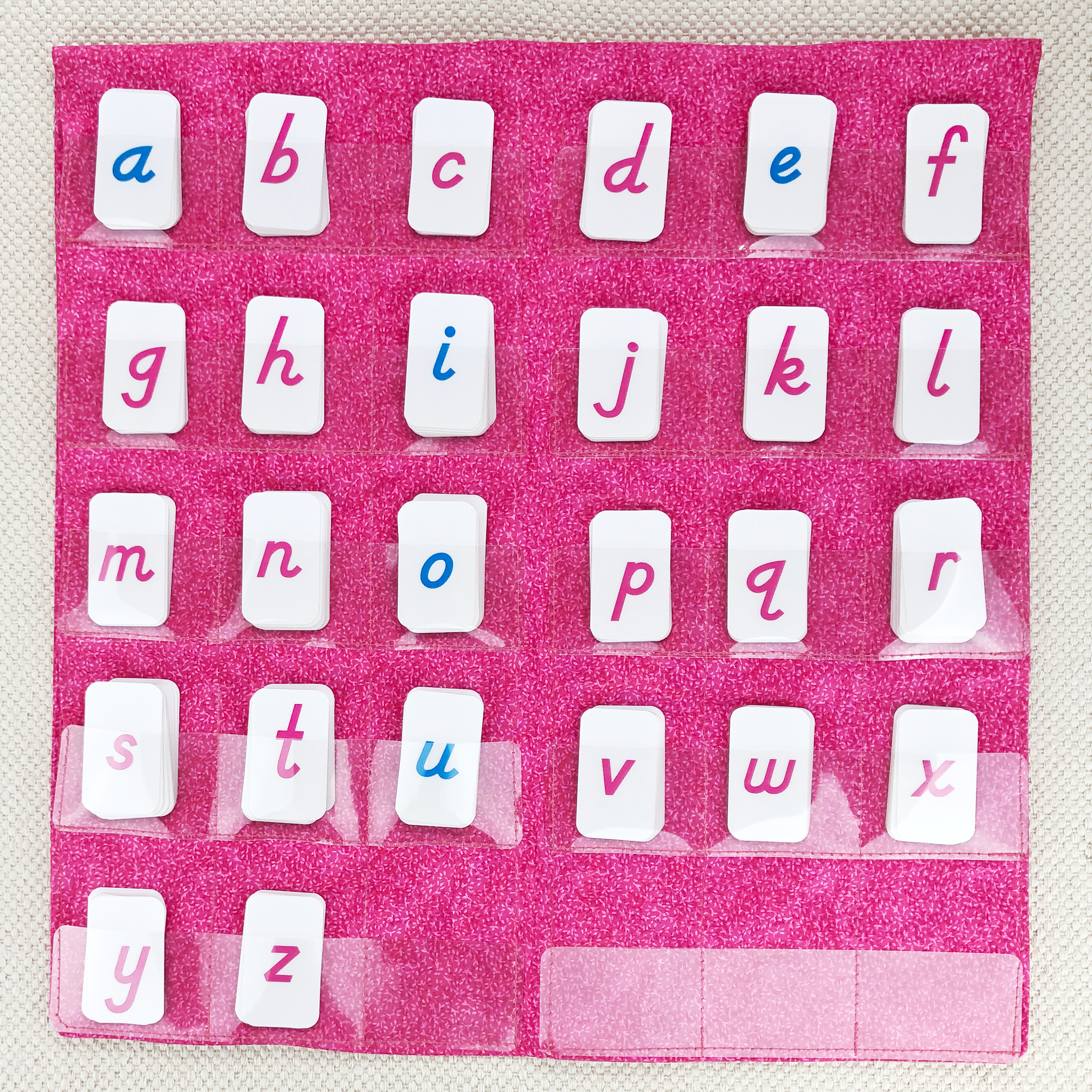 Traditional Pre-Cursive Movable Alphabet - Maitri Learning