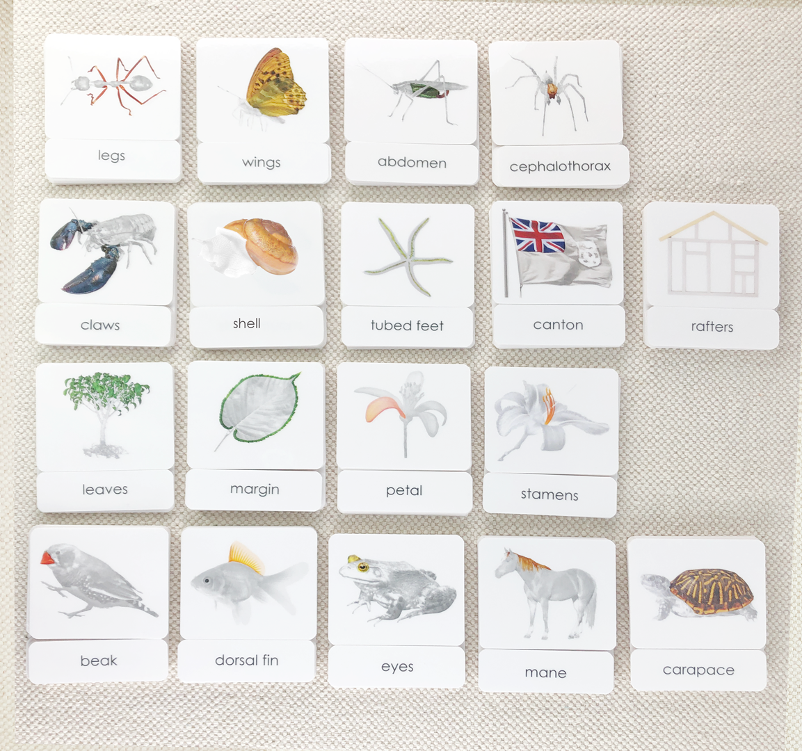 Parts of 3-Part Card Bundles