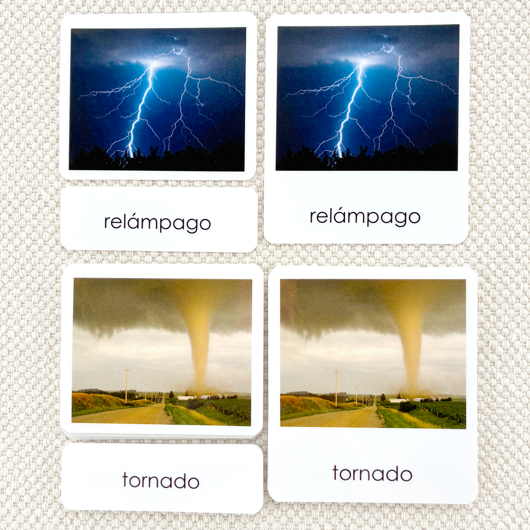 Spanish Weather 3-Part Reading