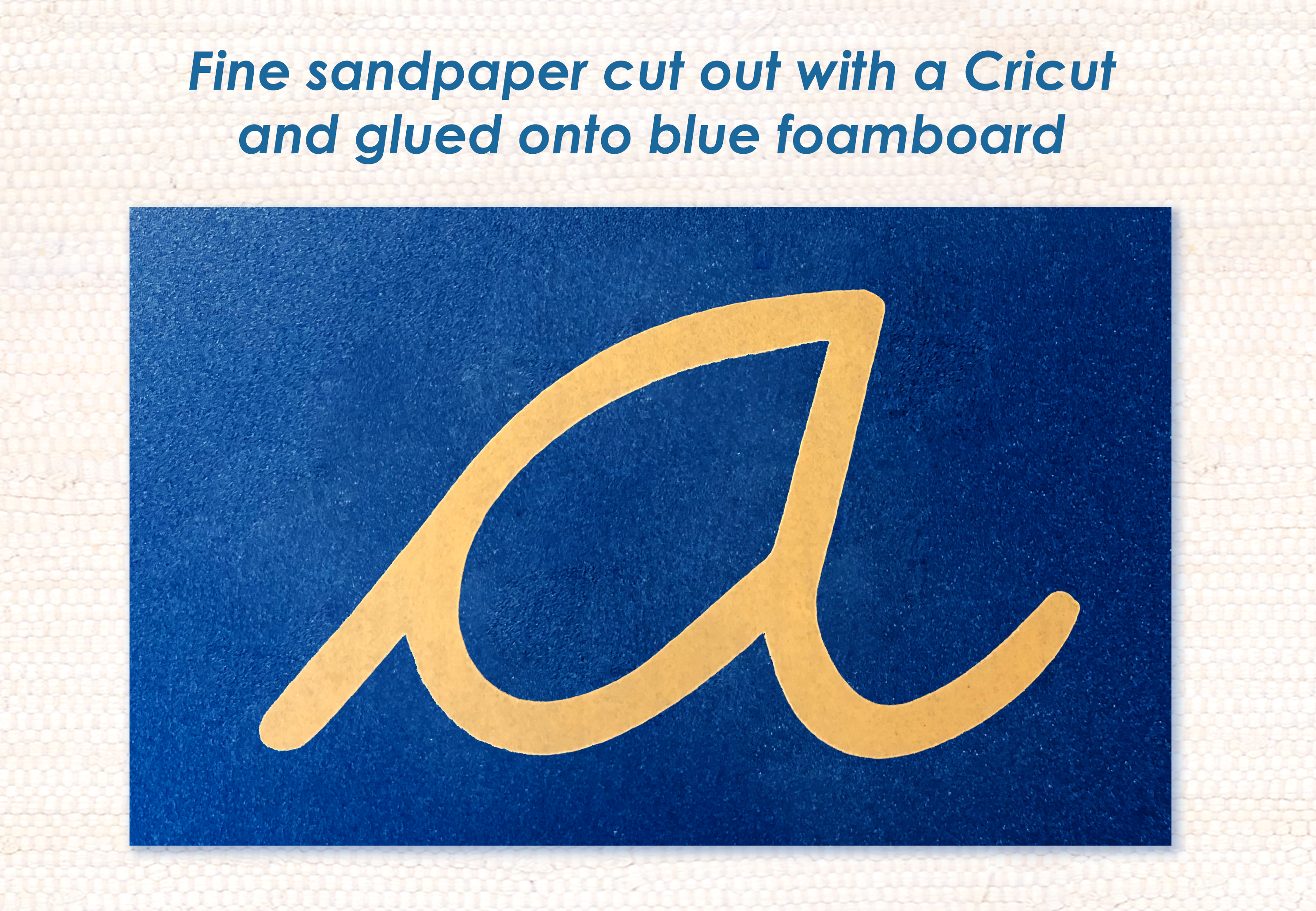 Sandpaper Letters SVG for Cricut - Maitri Learning