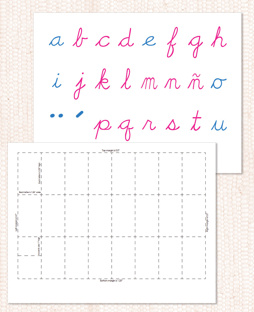 Spanish Movable Alphabet Digital - Maitri Learning
