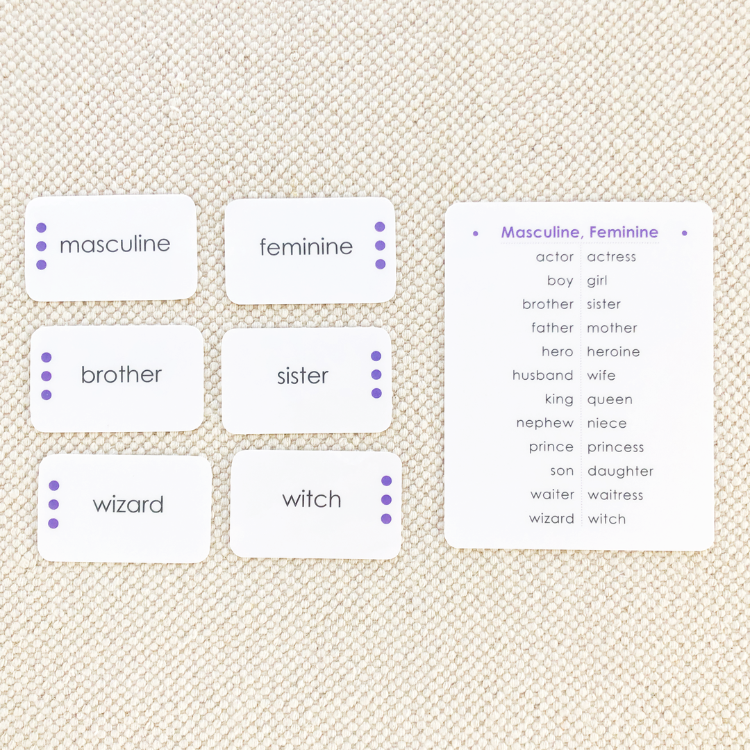 Masculine & Feminine
