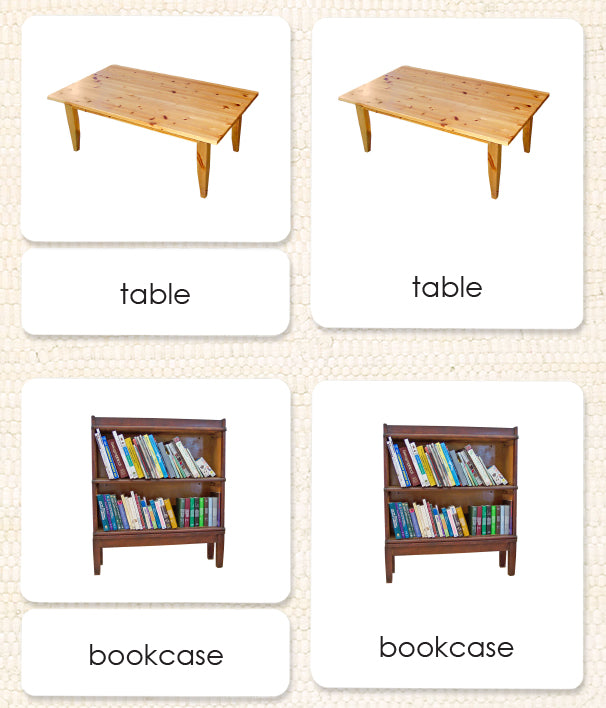 Around the House 3-Part Reading - Maitri Learning