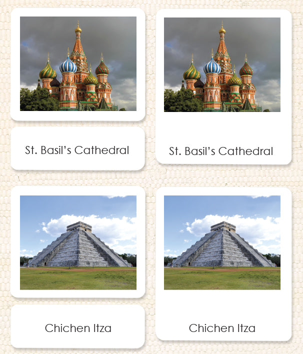 World Landmarks 3-Part Reading - Maitri Learning