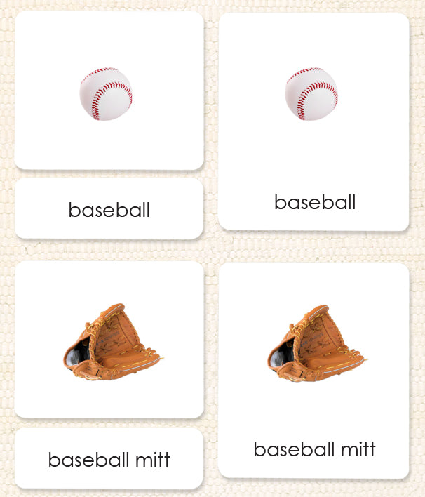 Sports Equipment 3-Part Reading - Maitri Learning