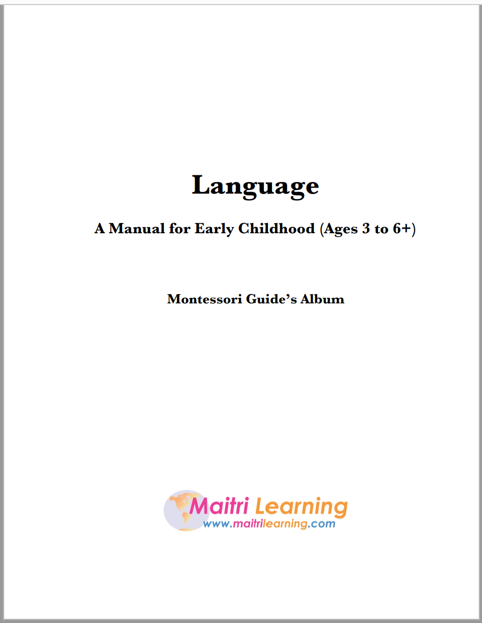 Language Album (EC) - Maitri Learning