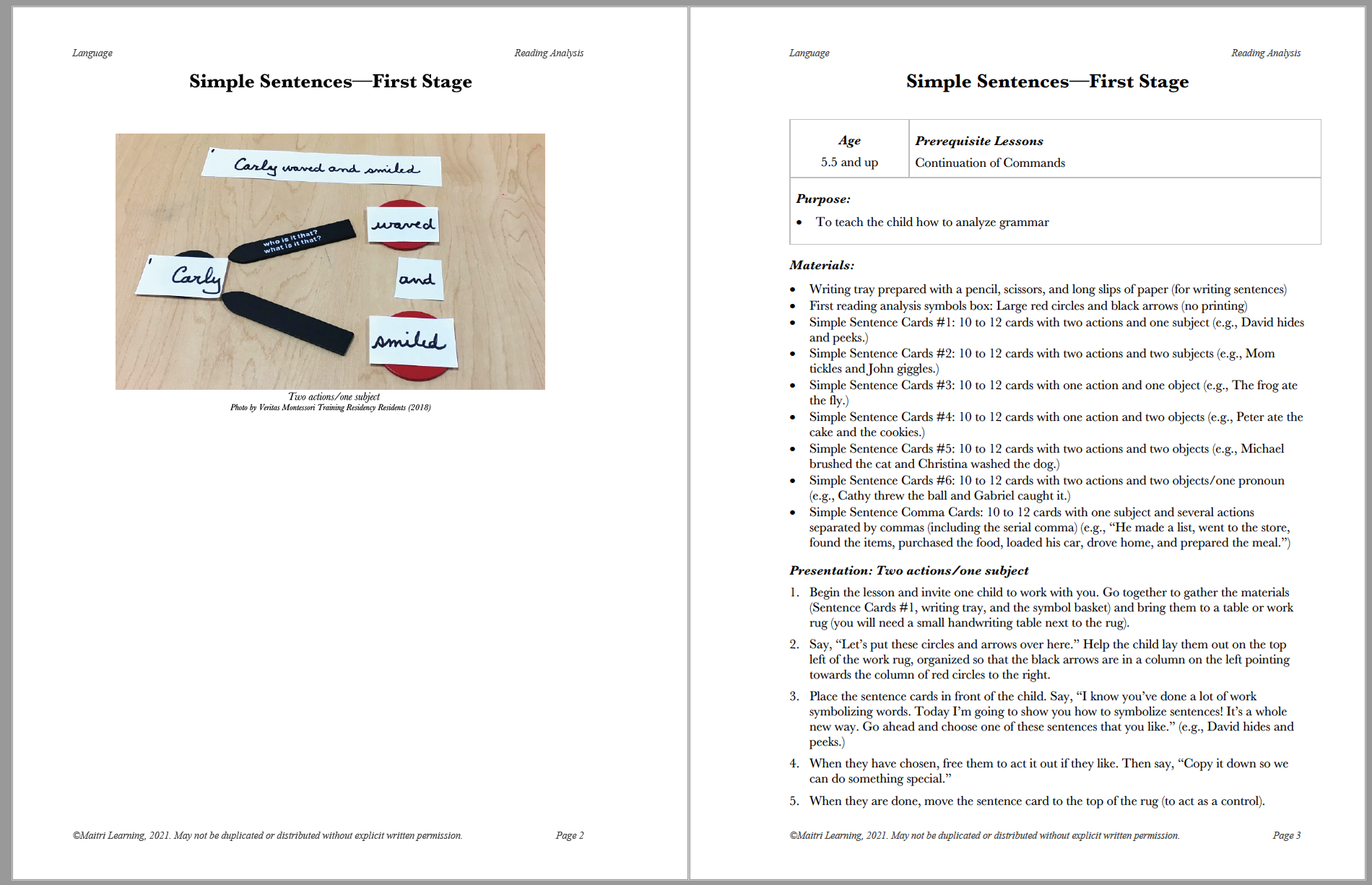 Language Album (EC) - Maitri Learning