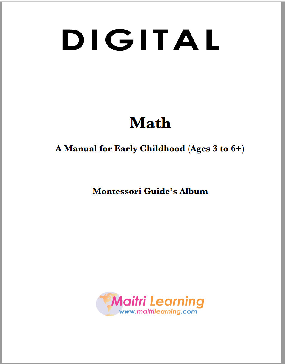 Math Album (EC) - Maitri Learning