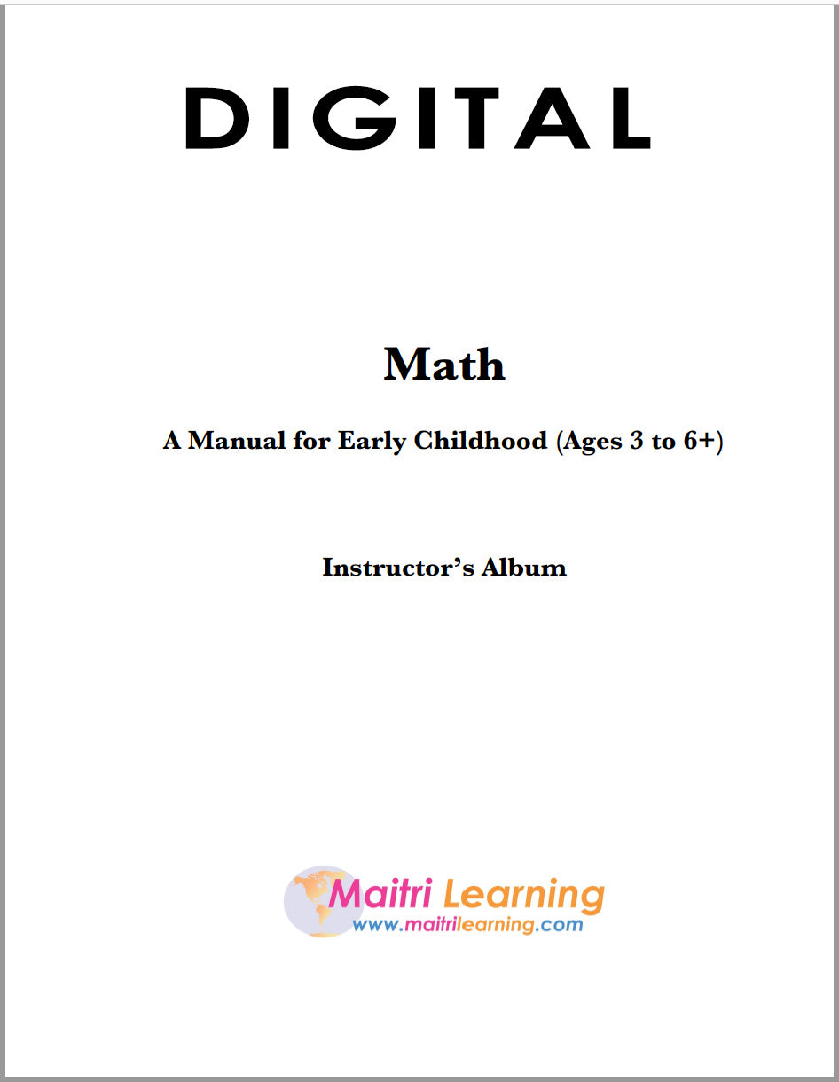 Math Album (EC) - Maitri Learning