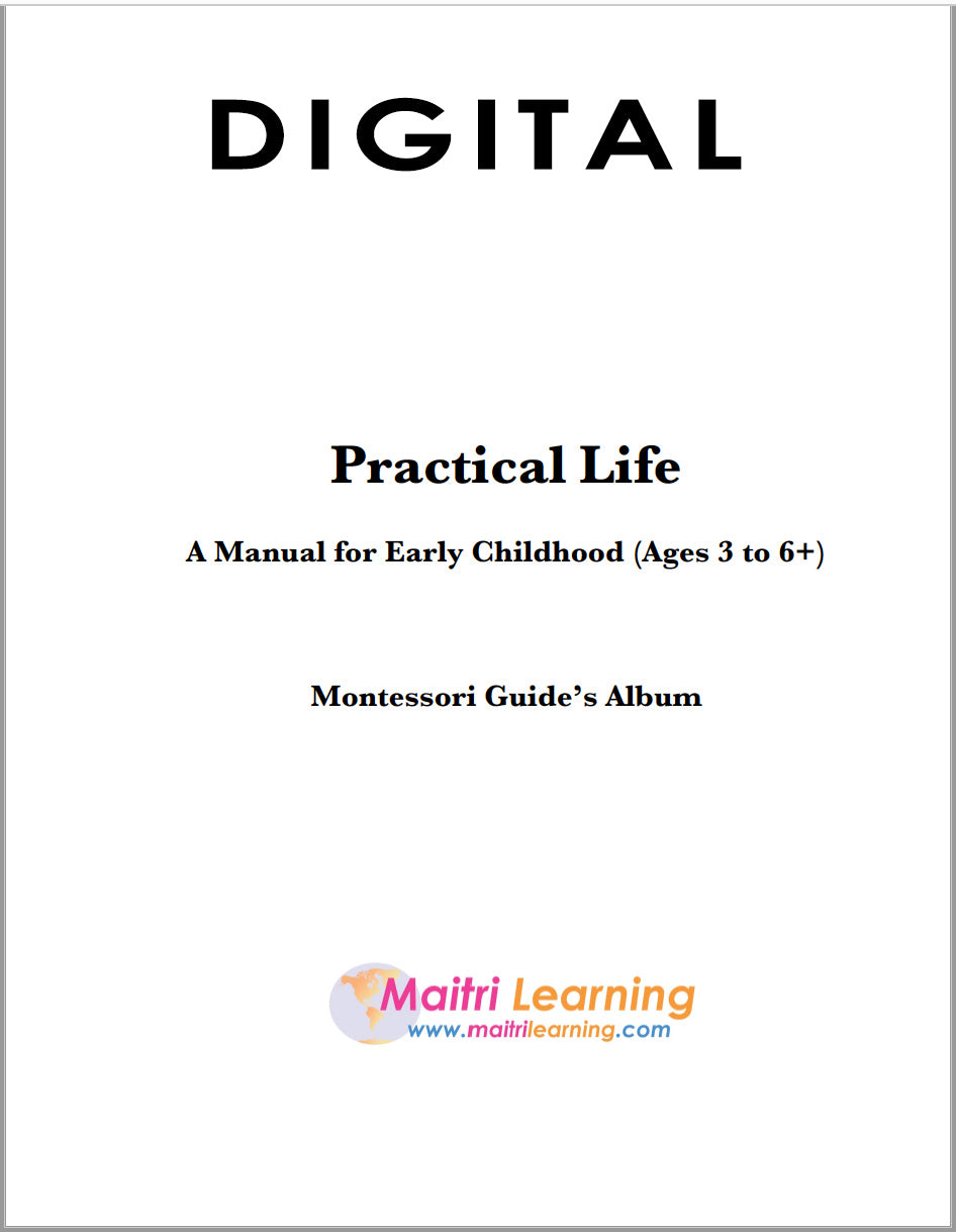 Practical Life Album (EC) - Maitri Learning