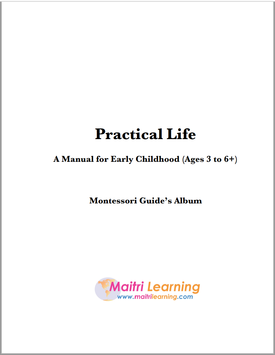 Practical Life Album (EC) - Maitri Learning