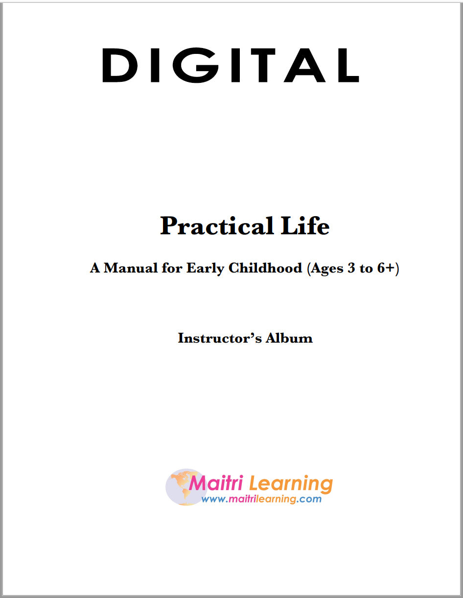 Practical Life Album (EC) - Maitri Learning